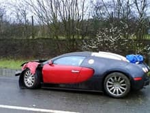 Wrecked Veyron