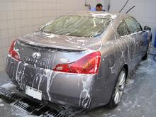 2009 G37s Coupe in Kuwait - First wash