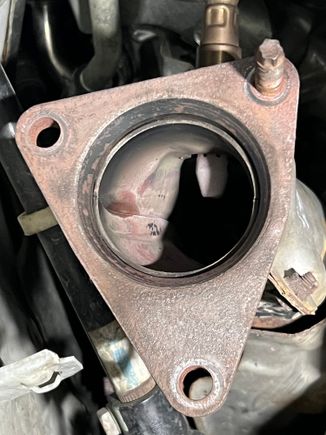 Make sure to clean your manifold flange with a wire brush.