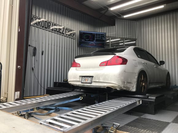 Finally after getting all my parts on getting it on the road after 2 month , I jumped in on a last minute dyno day. 