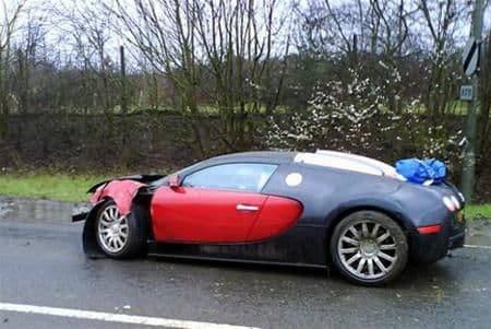 Wrecked Veyron