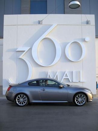 My G37s on the roof of 360 Mall in Kuwait