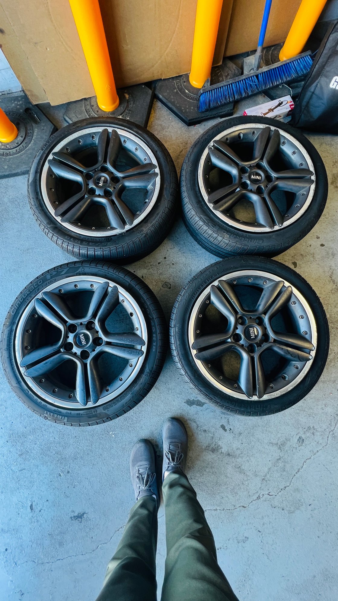 Wheels and Tires/Axles - R60 5 spoke OEM Wheels 19” - Used - 2011 to 2022 Mini Cooper Countryman - Pacifica, CA 94044, United States