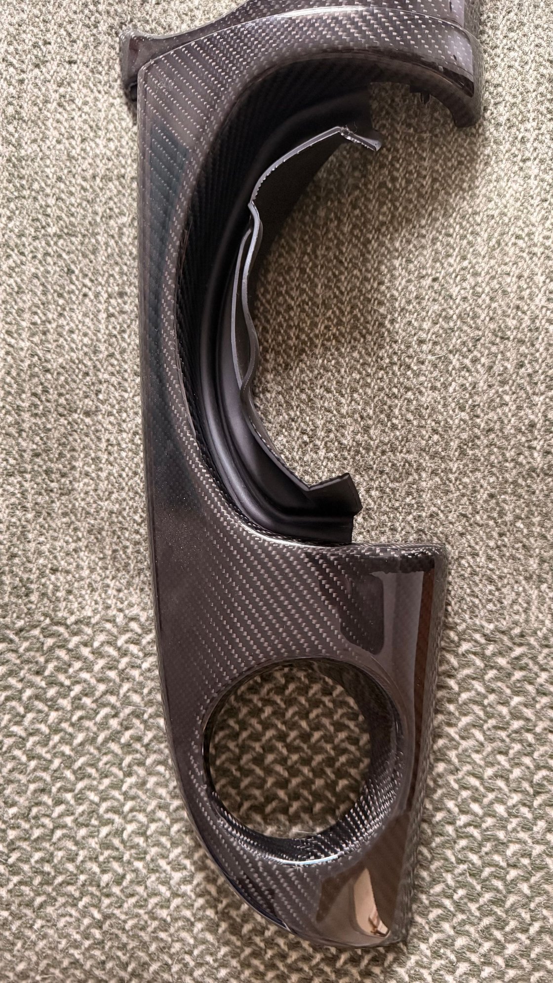 Interior/Upholstery - Mini Gen 1 3-piece carbon fiber dash trim - Used - 2002 to 2008 Mini Cooper - Southampton, NY 11968, United States