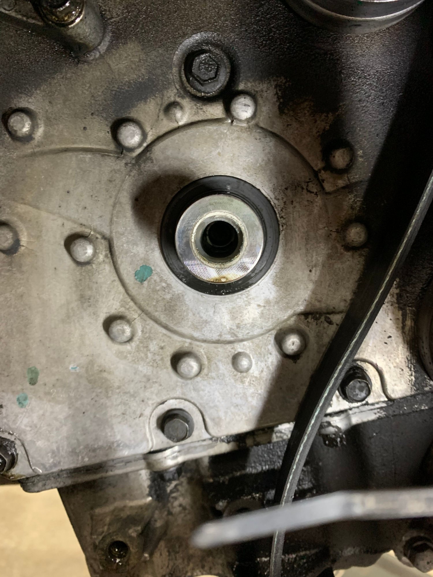 R50/R53 05 R53 front main seal leak North American Motoring
