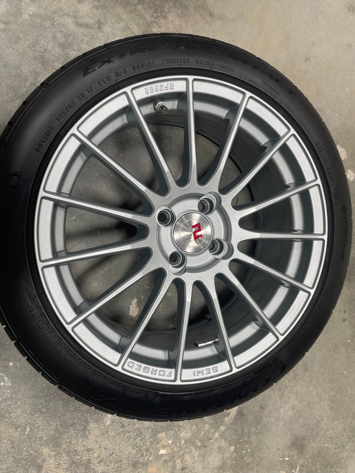 Wheels and Tires/Axles - 2Forge ZF1 Wheels, Continental DWS06+, TPMS - New - -1 to 2024  All Models - Marietta, SC 29661, United States