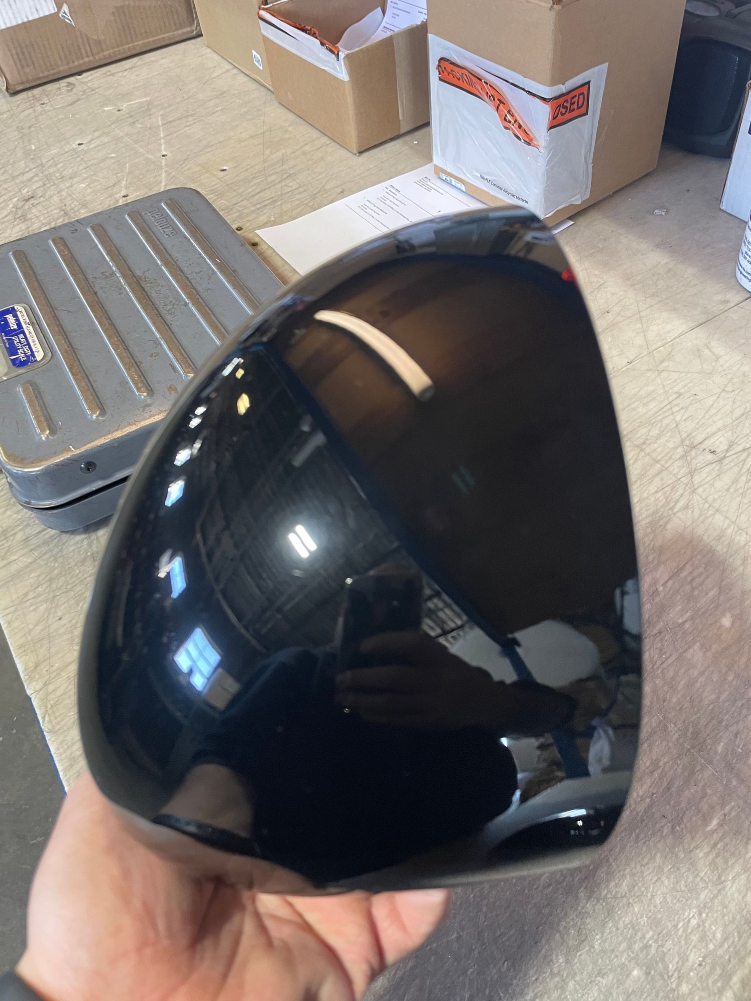 Exterior Body Parts - Gloss Black Mirror Caps - Used - 2015 to 2021 Mini F56: Mini Hatch/Hardtop - 2015 to 2021 Mini F54: Mini Clubman - 2015 to 2021 Mini F55: 5-door Hatch - Paramus, NJ 07652, United States