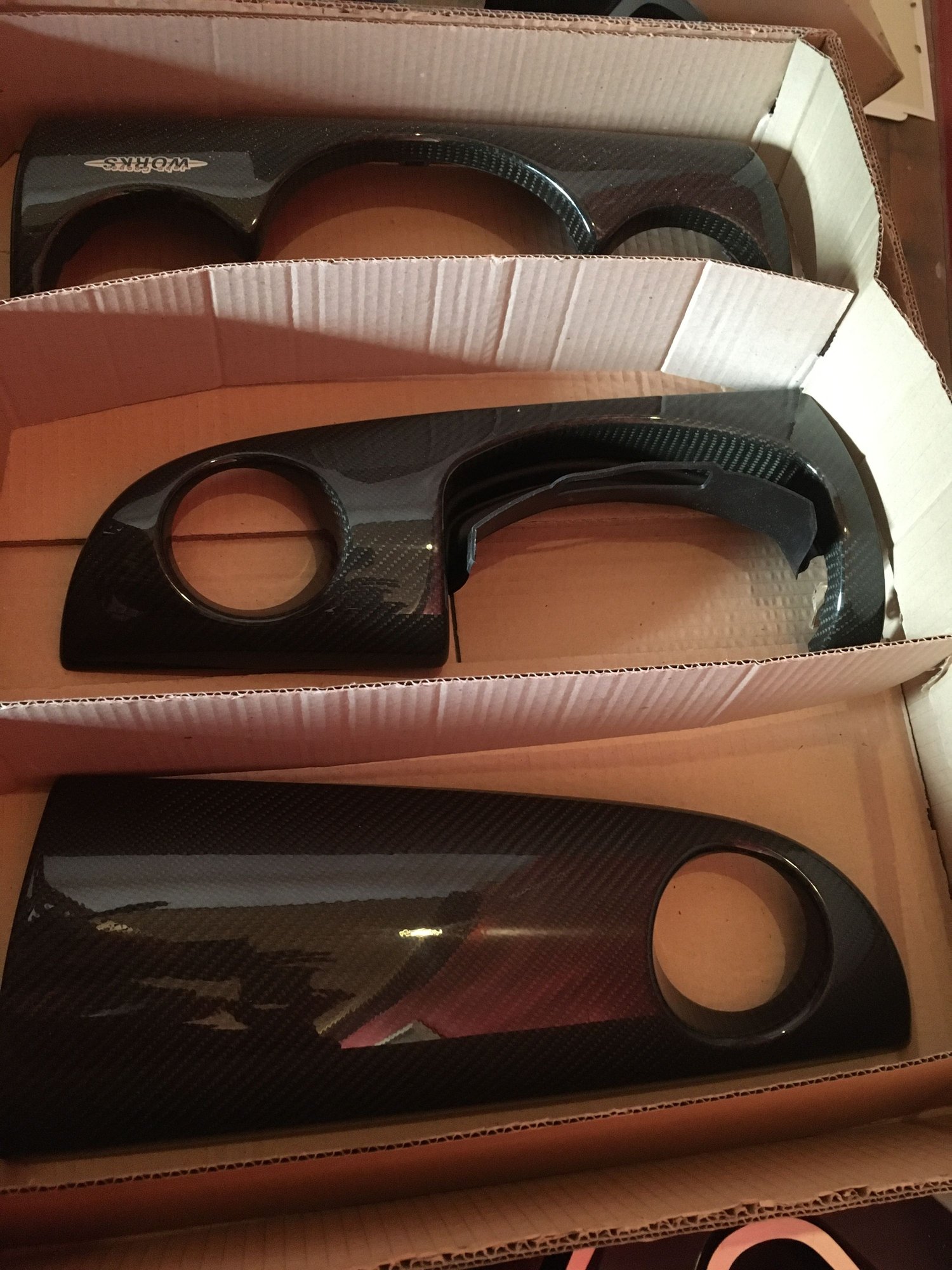 Interior/Upholstery - R53 New Old Stock 3 piece JCW dash Carbon Fiber - New - 2004 to 2006 Mini R53: "Mk I" Mini Cooper S - Montreal, QC H3H2J2, Canada