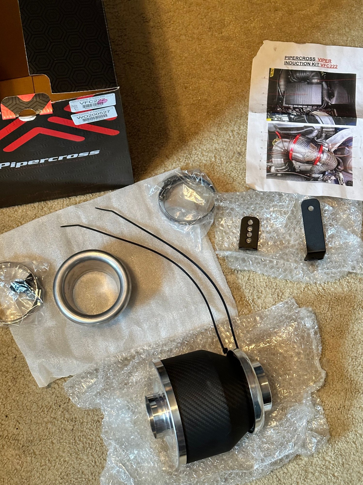 Engine - Intake/Fuel - Pipercross Viper Induction Kit - New - 2000 to 2004 Mini Cooper - Aurora, IL 60502, United States
