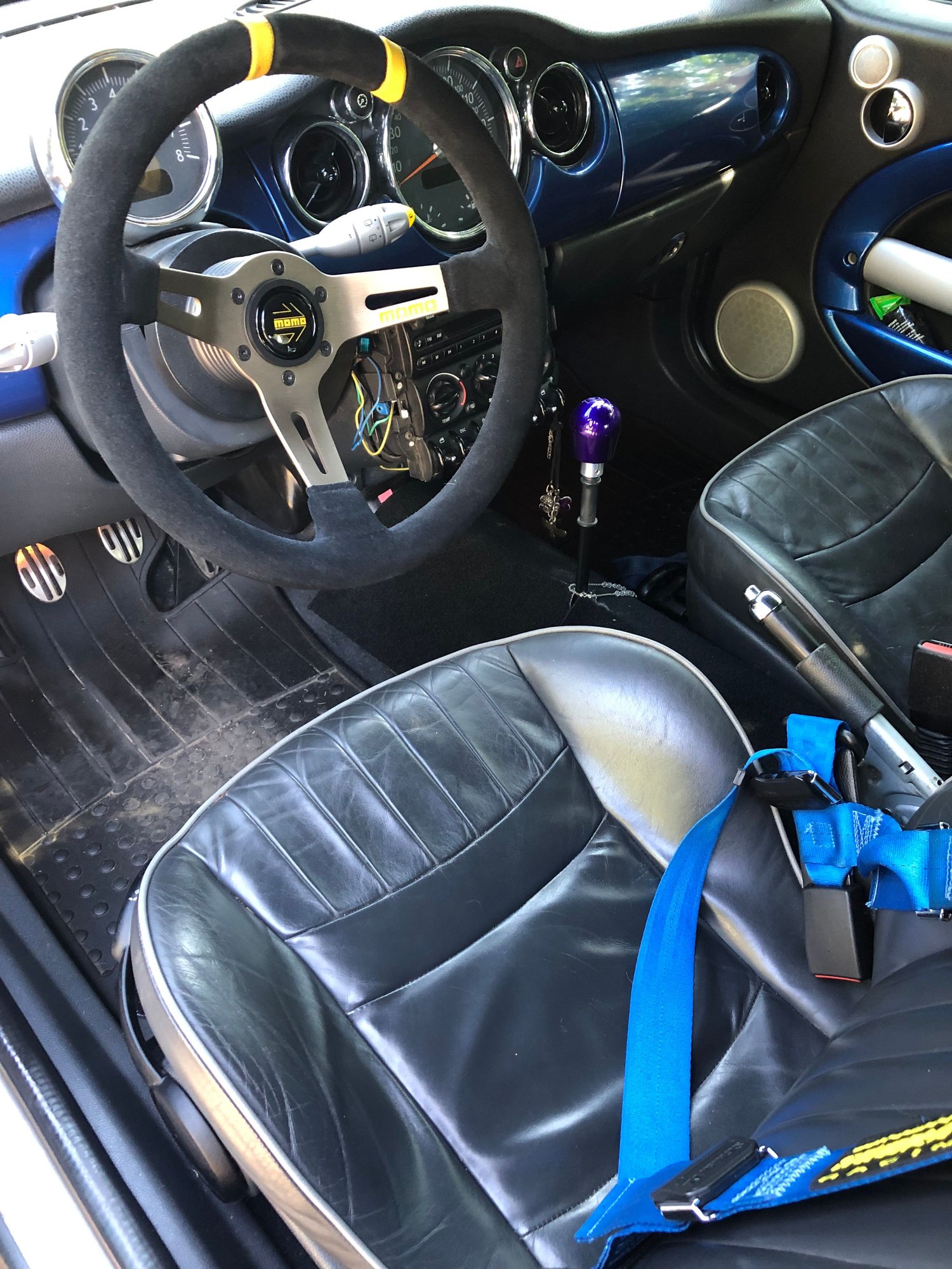 2006 Mini R53: "Mk I" Mini Cooper S - 2006 Mini cooper s slicktop - Used - VIN Wmwre33526tl23844 - 195,000 Miles - 4 cyl - 2WD - Manual - Hatchback - Blue - Minneapolis, MN 55412, United States