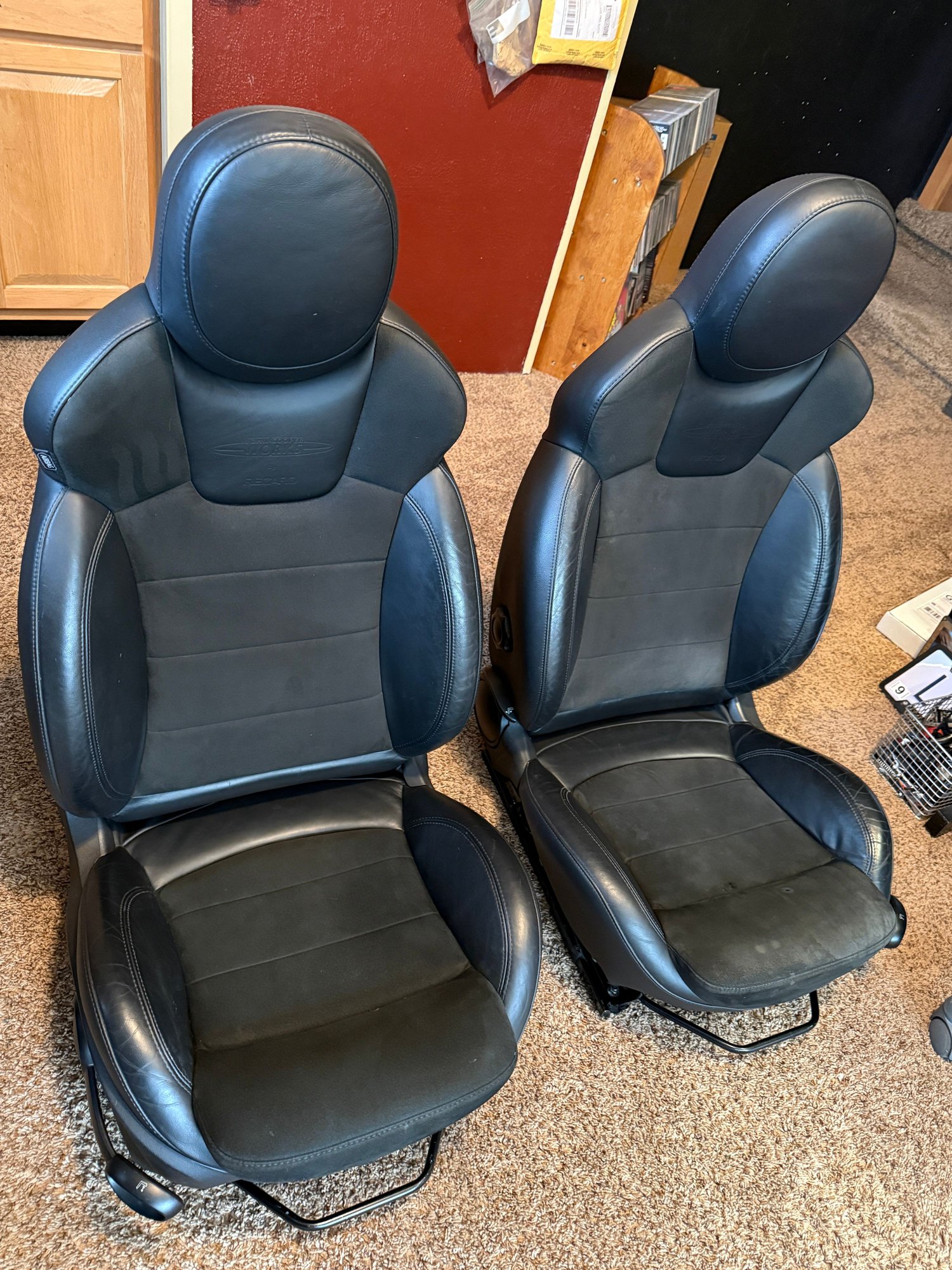 Interior/Upholstery - 2nd Gen OEM Mini Recaro Sport seats and OEM driver’s seat covers - Used - All Years  All Models - Astoria, OR 97103, United States
