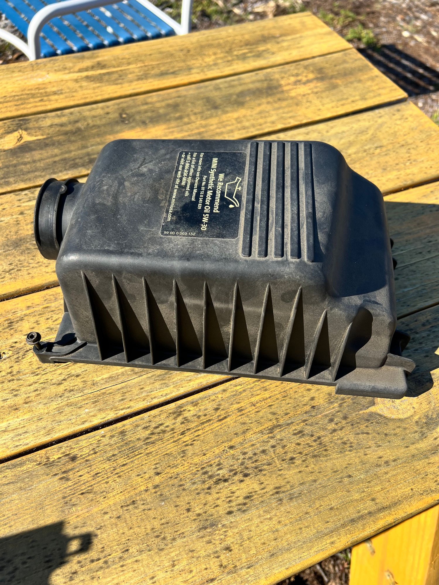 2002 Mini R53: "Mk I" Mini Cooper S - Stock air box - Accessories - $20 - Sebastopol, CA 95472, United States