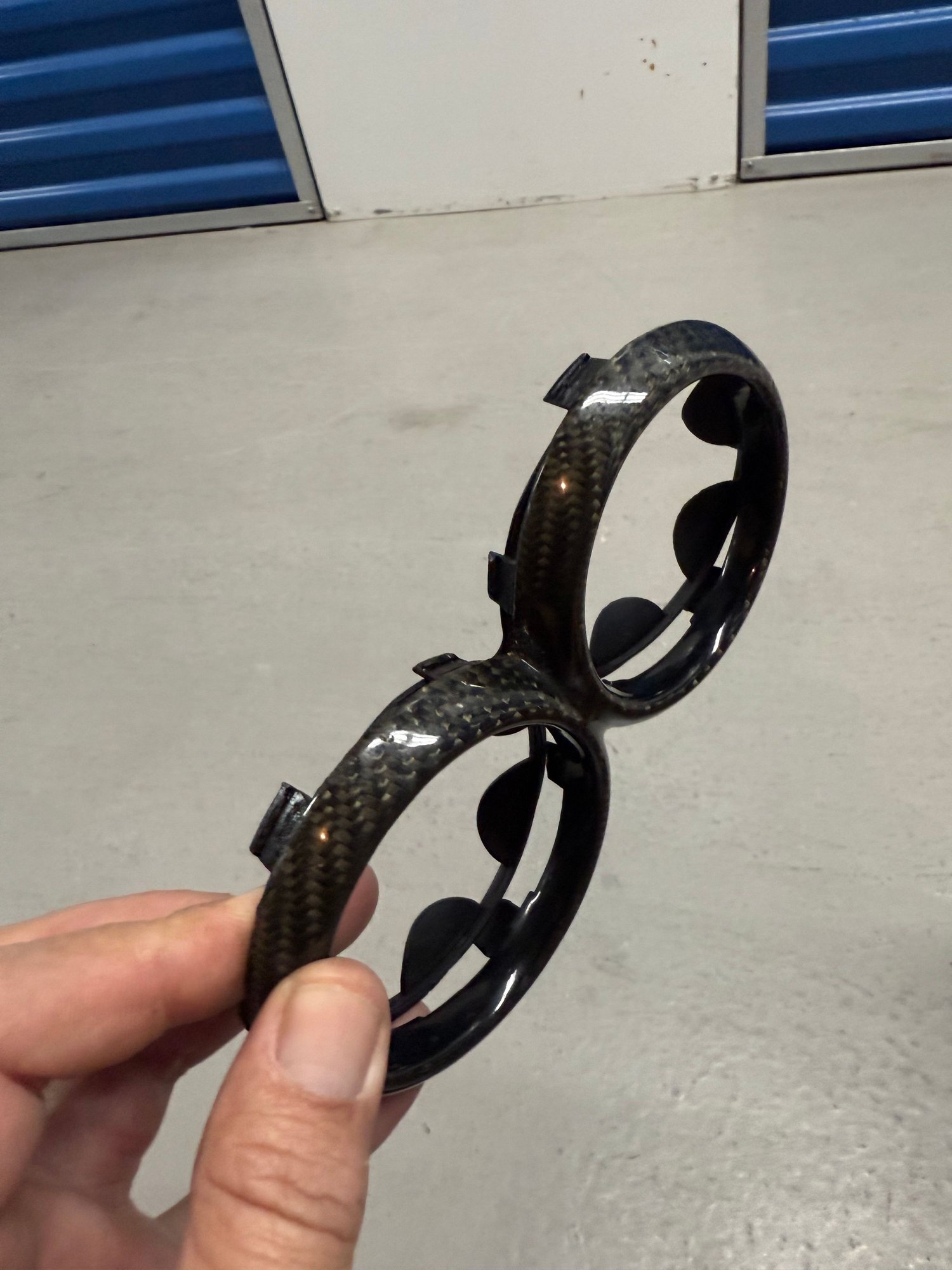 Interior/Upholstery - Ultra Rare Carbon fiber cup holder ring! - Used - 2002 to 2008 Mini R53: "Mk I" Mini Cooper S - Hollywood, FL 33019, United States