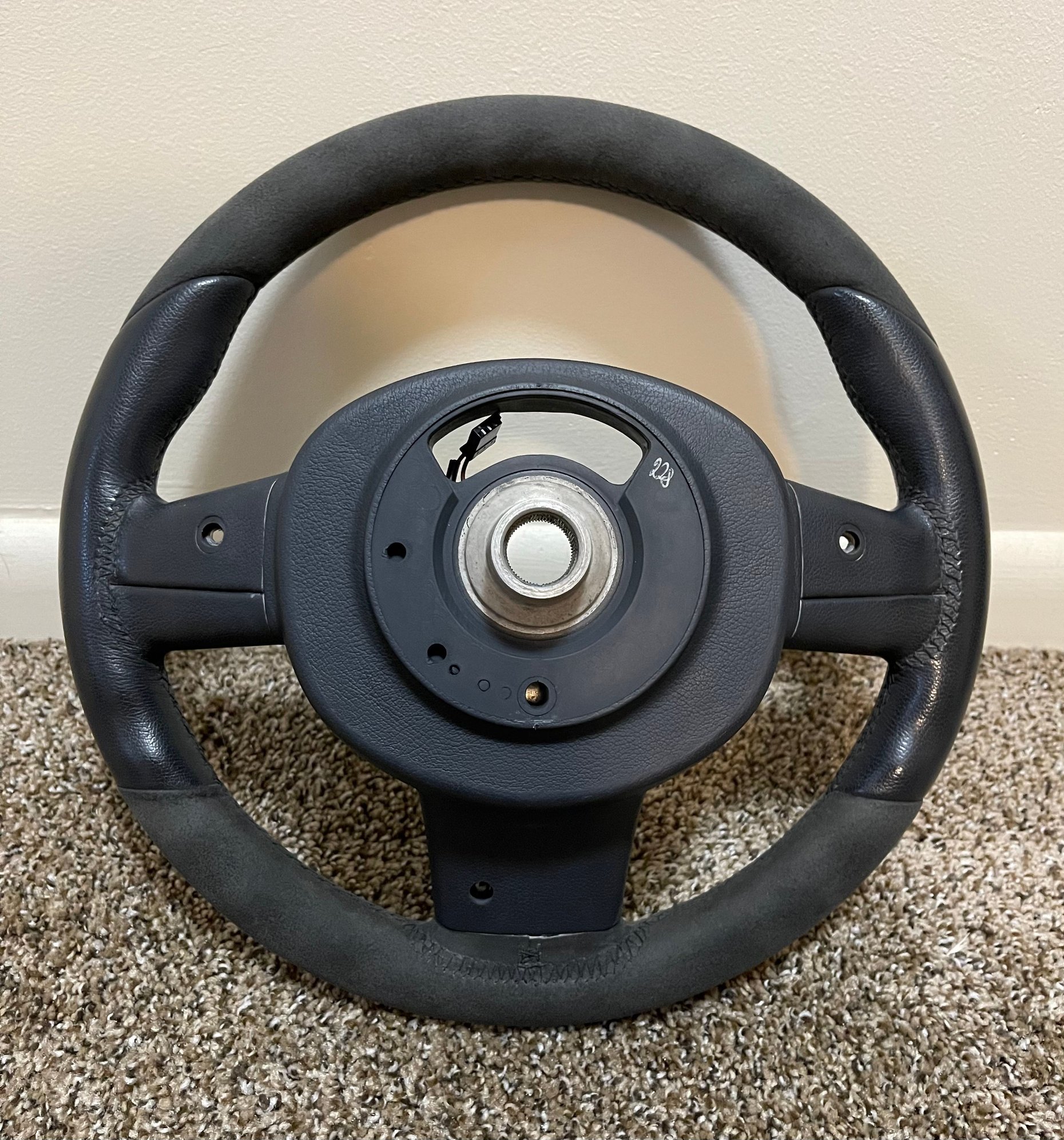 Interior/Upholstery - JCW Alcantara/Leather Steering Wheel - Used - 2002 to 2008 Mini Cooper - Clearfield, UT 84015, United States