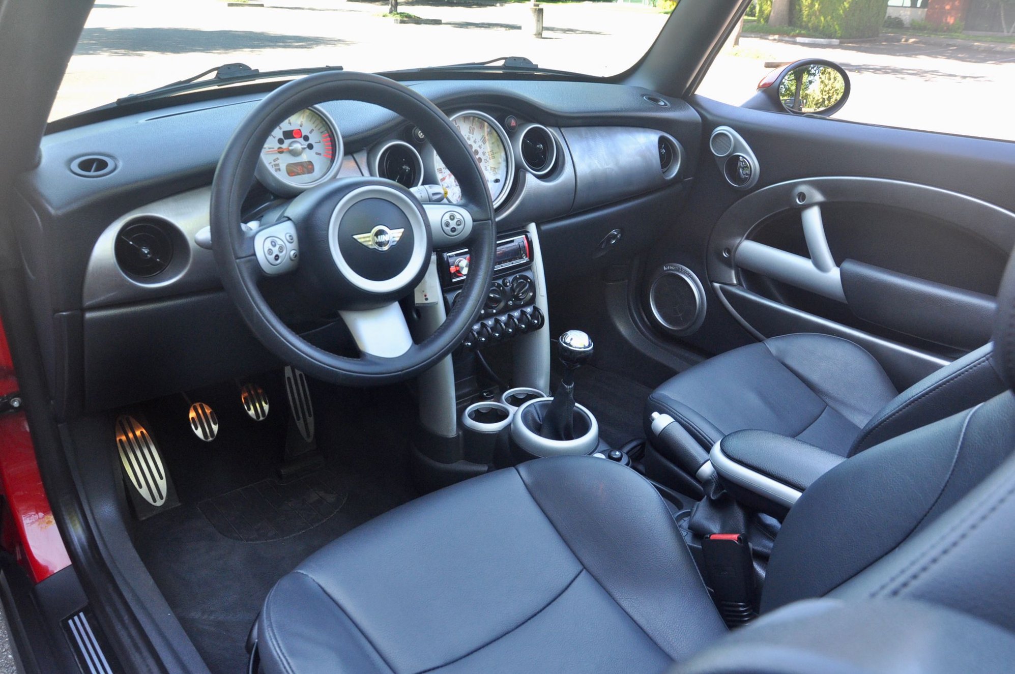 2008 Mini R52: "Mk I" Mini Convertible - Bring a Trailer: 2008 MINI Cooper S Convertible John Cooper Works (JCW) - Used - VIN WMWRH33558TU80715 - 89,000 Miles - 4 cyl - 2WD - Manual - Convertible - Red - Hillsboro, OR 97124, United States