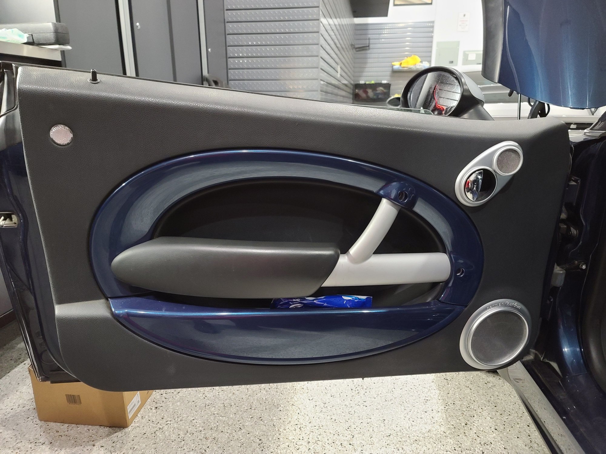 Interior/Upholstery - FS: R53 OEM Door Cards Space Blue - Used - 2002 to 2006 Mini Cooper - Danville, CA CA, United States