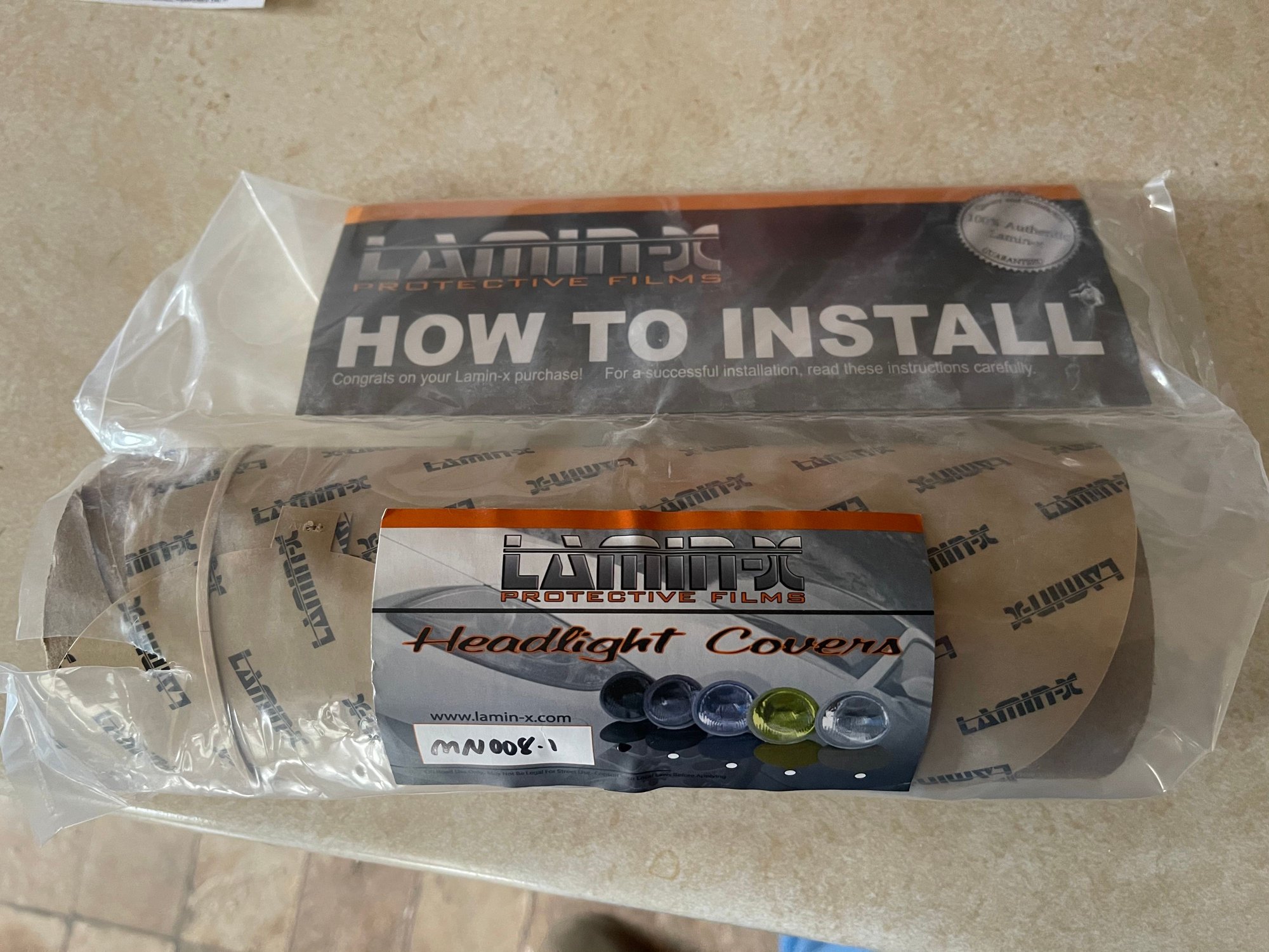 Miscellaneous - Headlight tint kit Lamin-X - New - 2007 to 2013 Mini Cooper - Willow Springs, IL 60480, United States