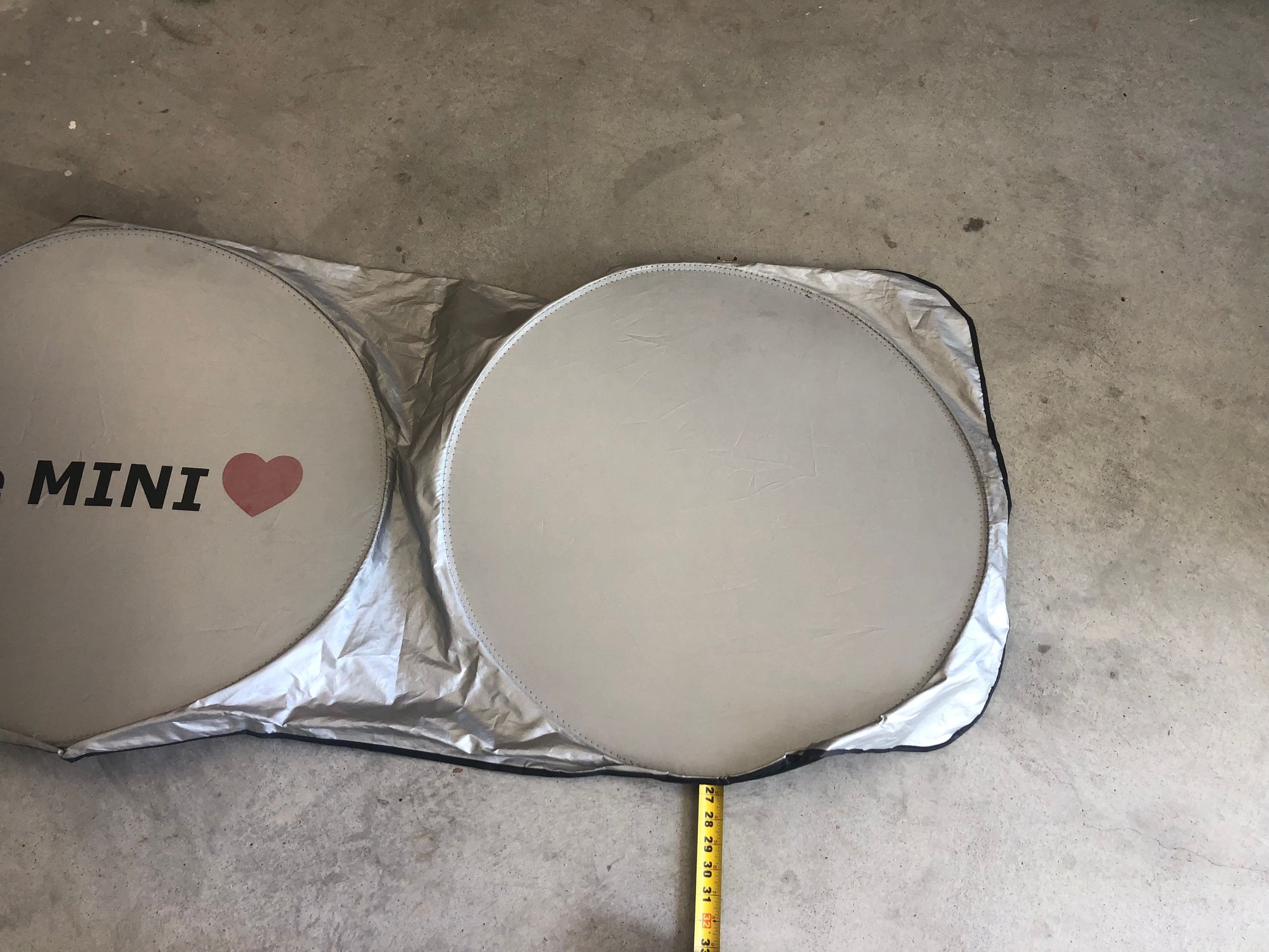 Accessories - For Mini Copper Auto Sun Visor Windshield Shade Cover UV Block Foldable Screen - Used - 2002 to 2014 Mini Cooper - Austin, TX 78738, United States