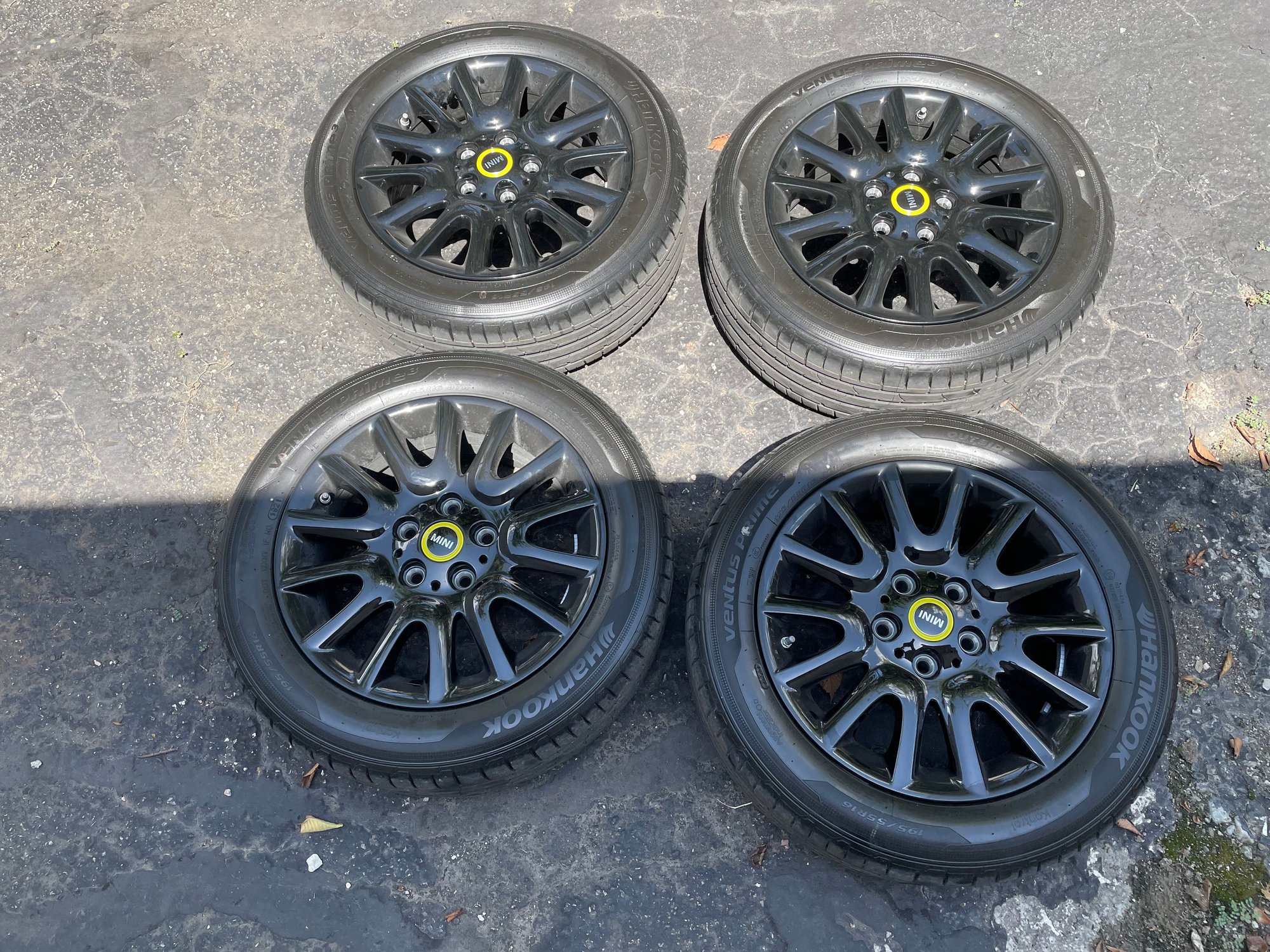Wheels and Tires/Axles - Like new black Victory Spoke set - New - 2015 to 2021 Mini R56: "Mk II" Mini Hatch/Hardtop range - Austin, TX 78757, United States