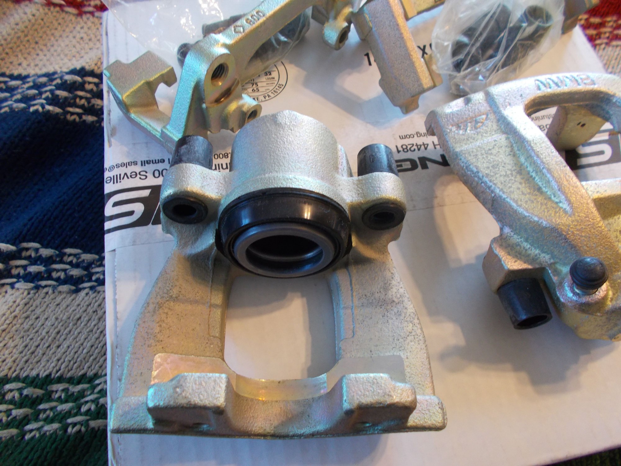 Brakes - New Genuine BMW MINI Brake Calipers, Carriers, etc. 2002-2006 MINI non-JCW. - New - 2002 to 2006 Mini Cooper - Bryan, OH 43506, United States