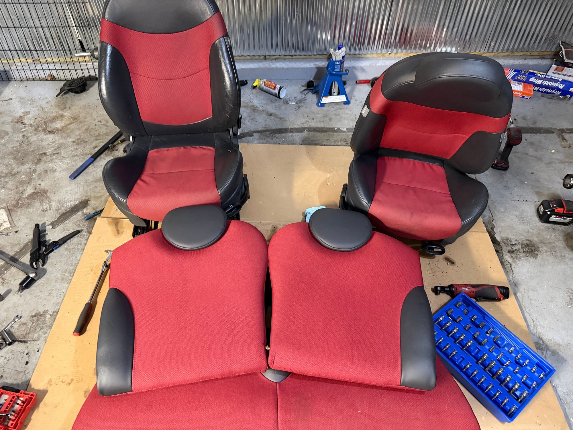 Interior/Upholstery - R53 seats - Used - 2002 to 2006 Mini R53: "Mk I" Mini Cooper S - Hebron, KY 41048, United States