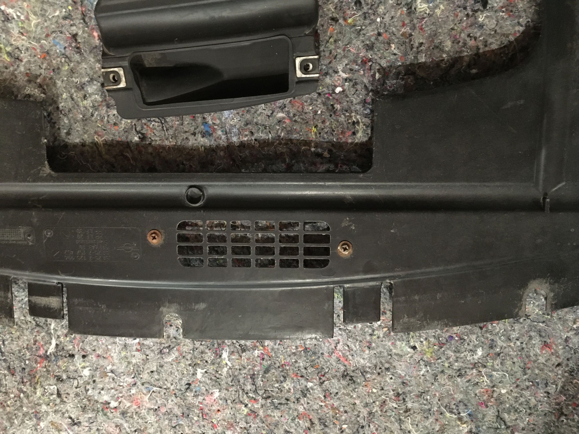 Steering/Suspension - R50 R52 R53 Air Channel for Power Steering Fan / Belly Pan W/ Grille - Used - -1 to 2027  All Models - Cedar Park, TX 78641, United States