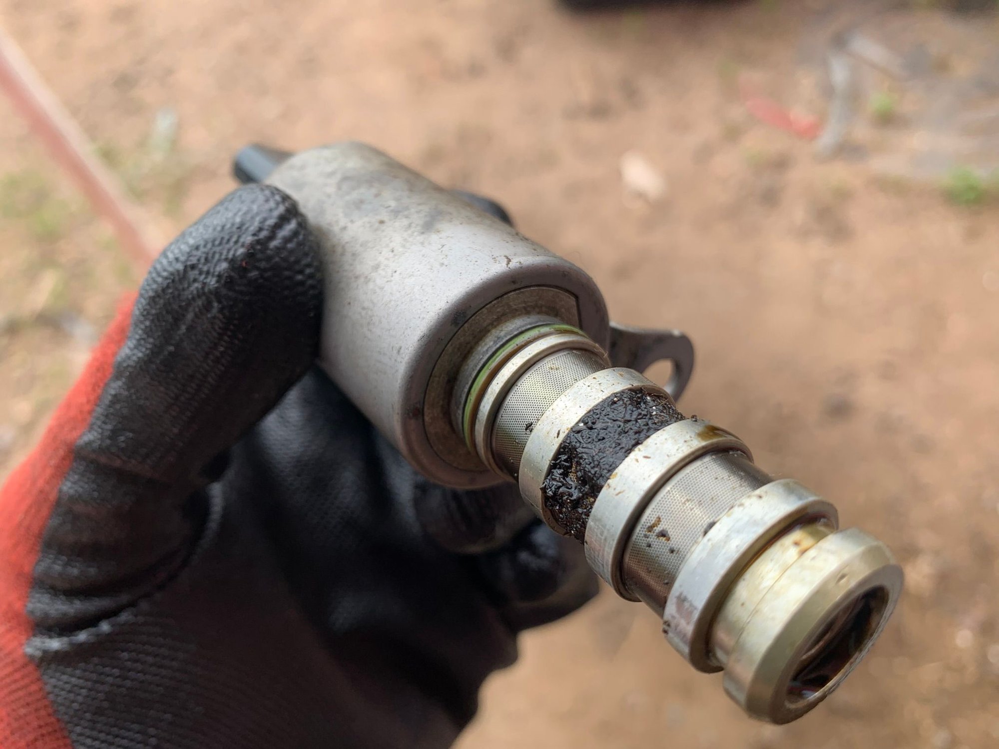 VANOS solenoid with crud