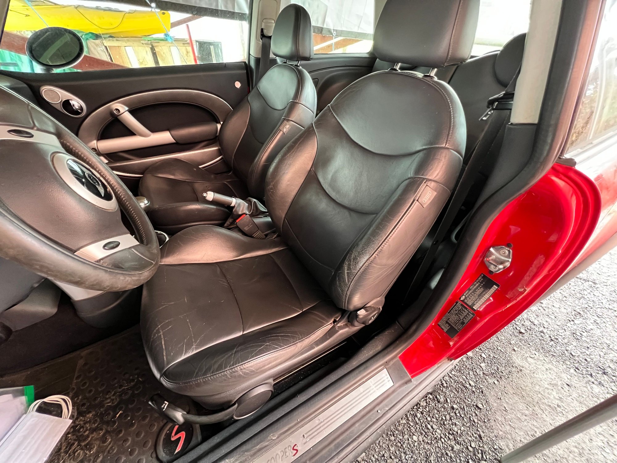 2002 Mini R53: "Mk I" Mini Cooper S - Panther leather interior non-heated - Accessories - $100 - Sebastopol, CA 95472, United States