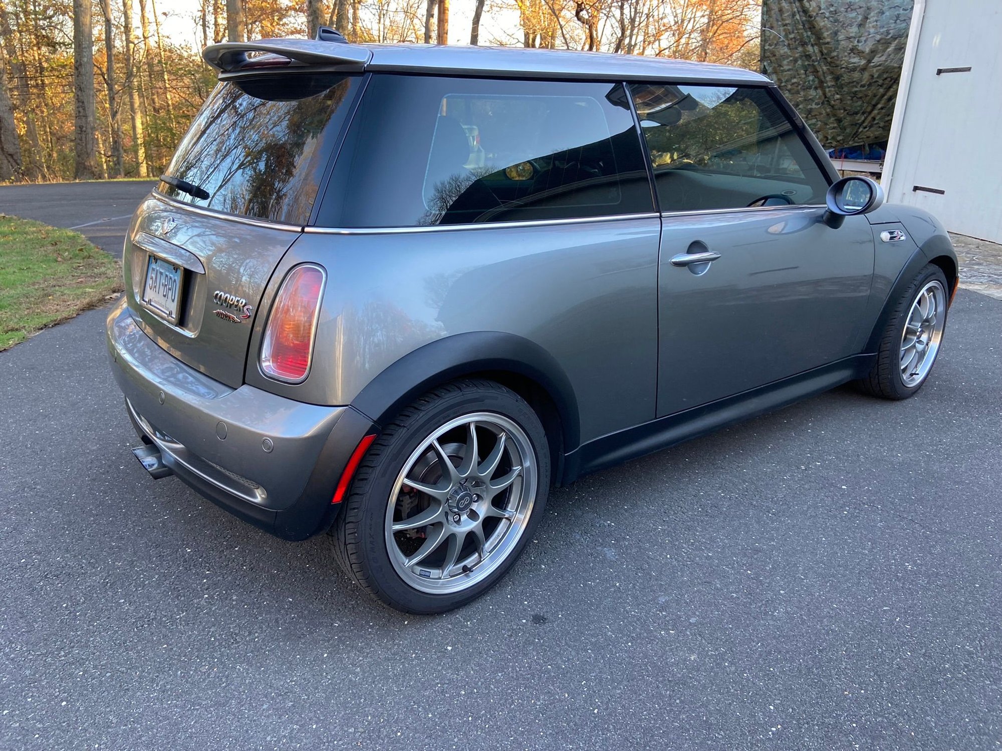 2004 Mini R53: "Mk I" Mini Cooper S - 2004 Mini Cooper S JCW R53 - Used - VIN WMWRE3444TD80909 - 112,250 Miles - 4 cyl - 2WD - Manual - Coupe - Gray - Fairfield, CT 06824, United States