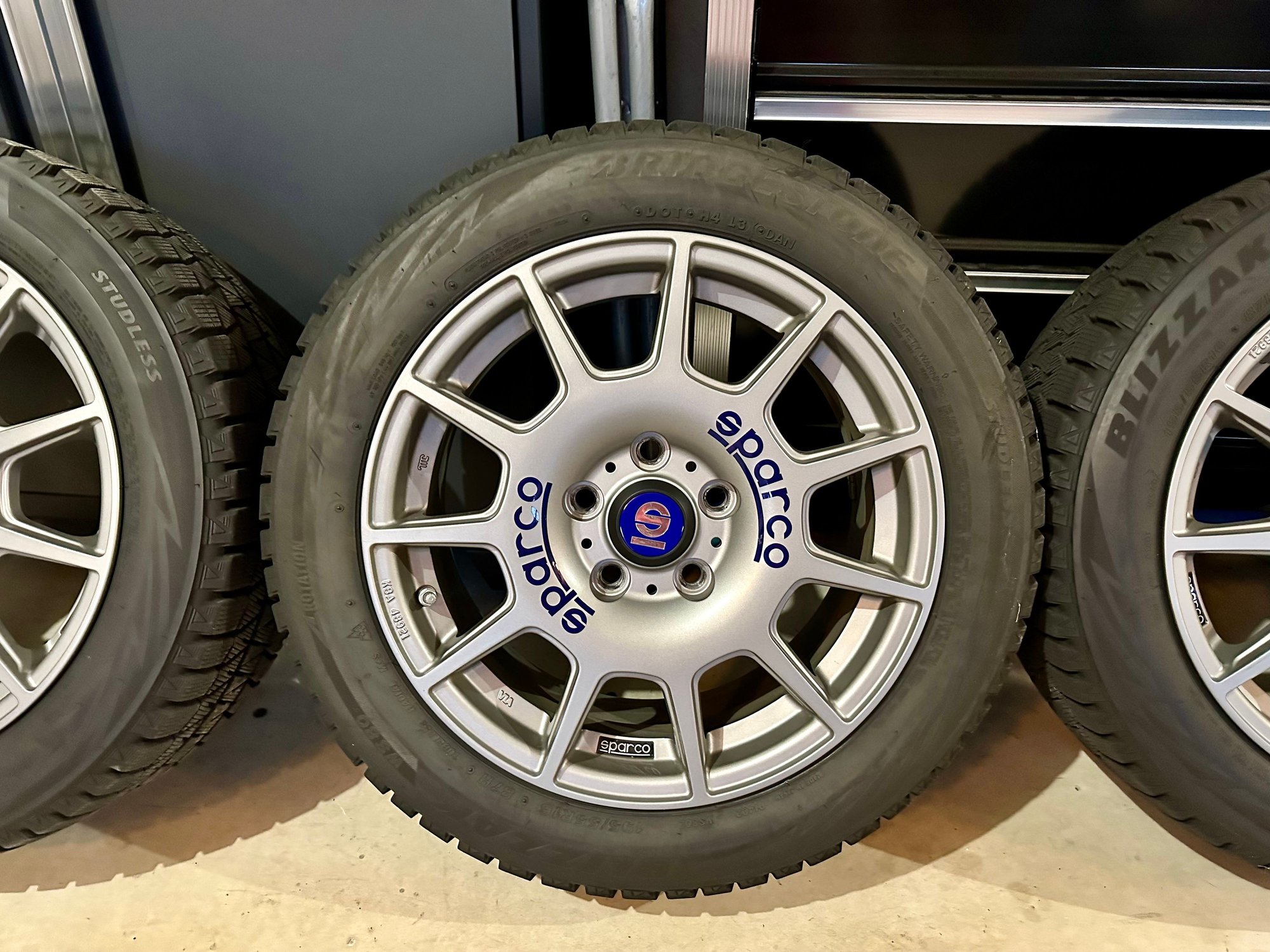 Wheels and Tires/Axles - Winter Wheel/Tire Package 16" 5x112 Mini Cooper Sparco Terra w/ Blizzak WS-80 - Used - 2014 to 2024 Mini F56: Mini Hatch/Hardtop - Pewaukee, WI 53072, United States