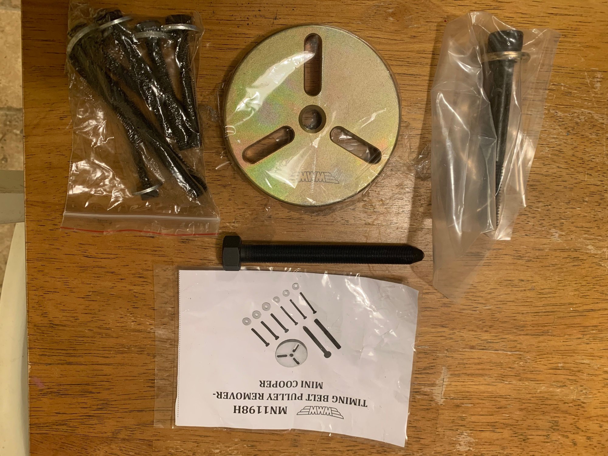 Miscellaneous - R52/R53 Crank Pulley Removal Tool - Used - 2002 to 2008 Mini R53: "Mk I" Mini Cooper S - San Diego, CA 92129, United States