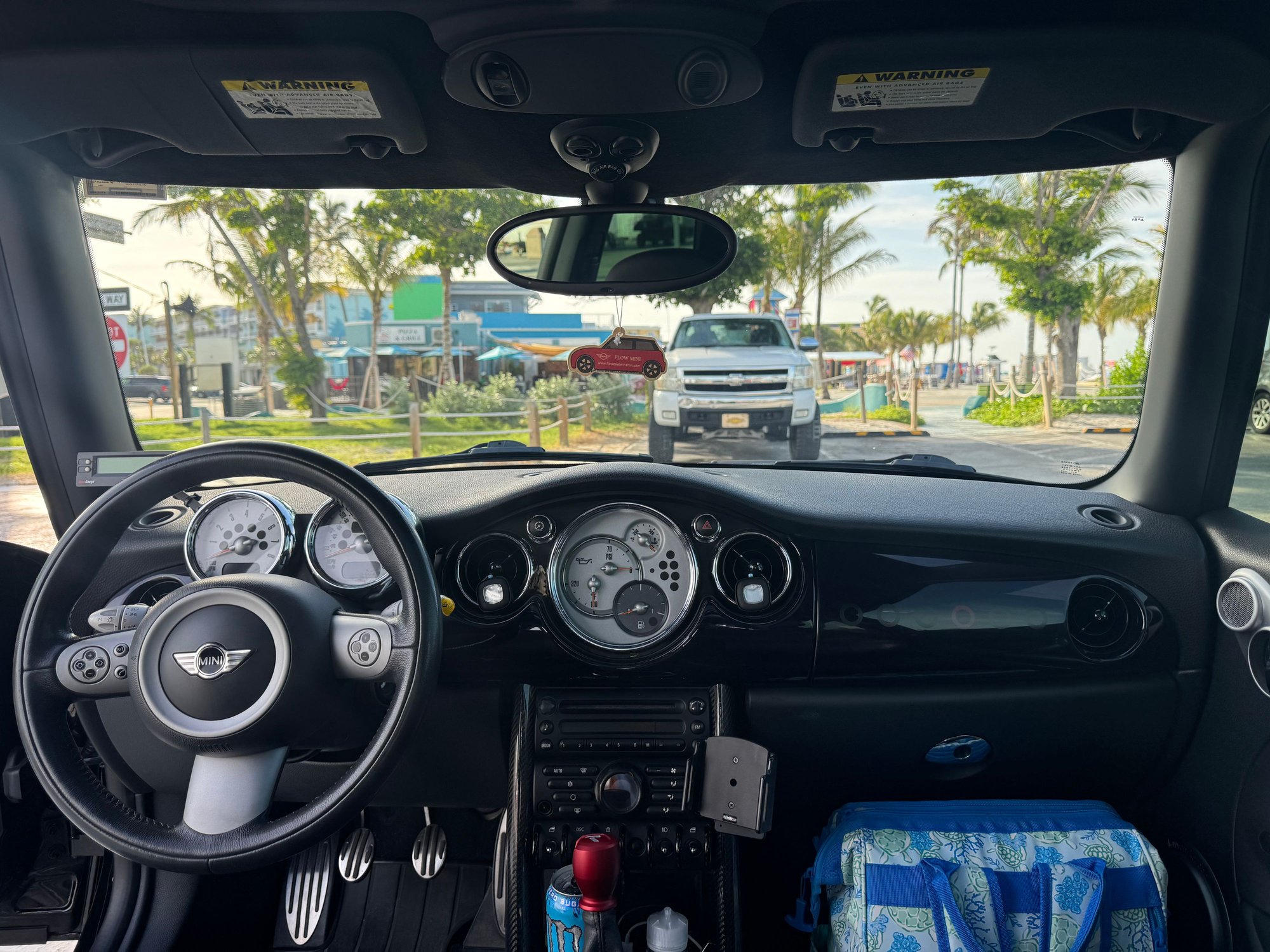 Piano Black MINI 7 dash