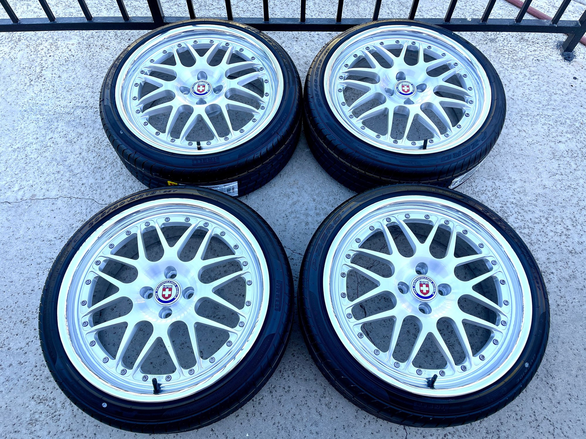 Wheels and Tires/Axles - HRE Competition C20 Wheels and Tires Package - New - Los Angeles, CA 90001, United States