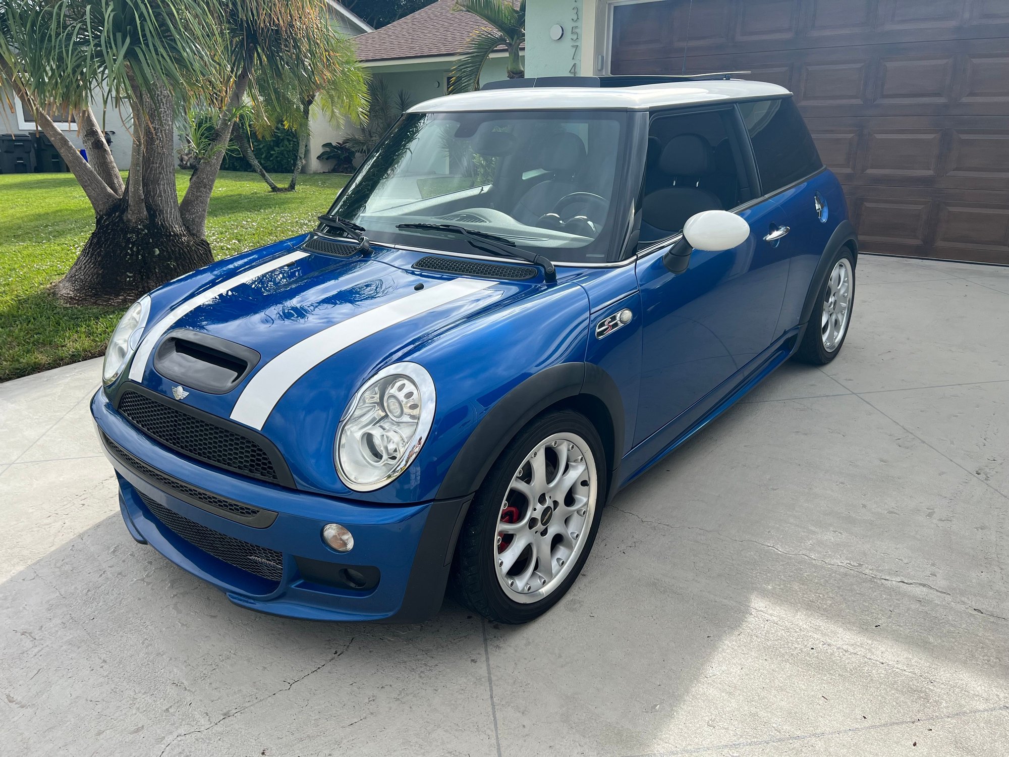 2006 Mini R53: "Mk I" Mini Cooper S - 2006 Cooper S JCW, Aero kit, JCW suspension - Used - VIN WMWRE33546TL18239 - 126,750 Miles - Manual - Hatchback - Blue - Wellington, FL 33414, United States