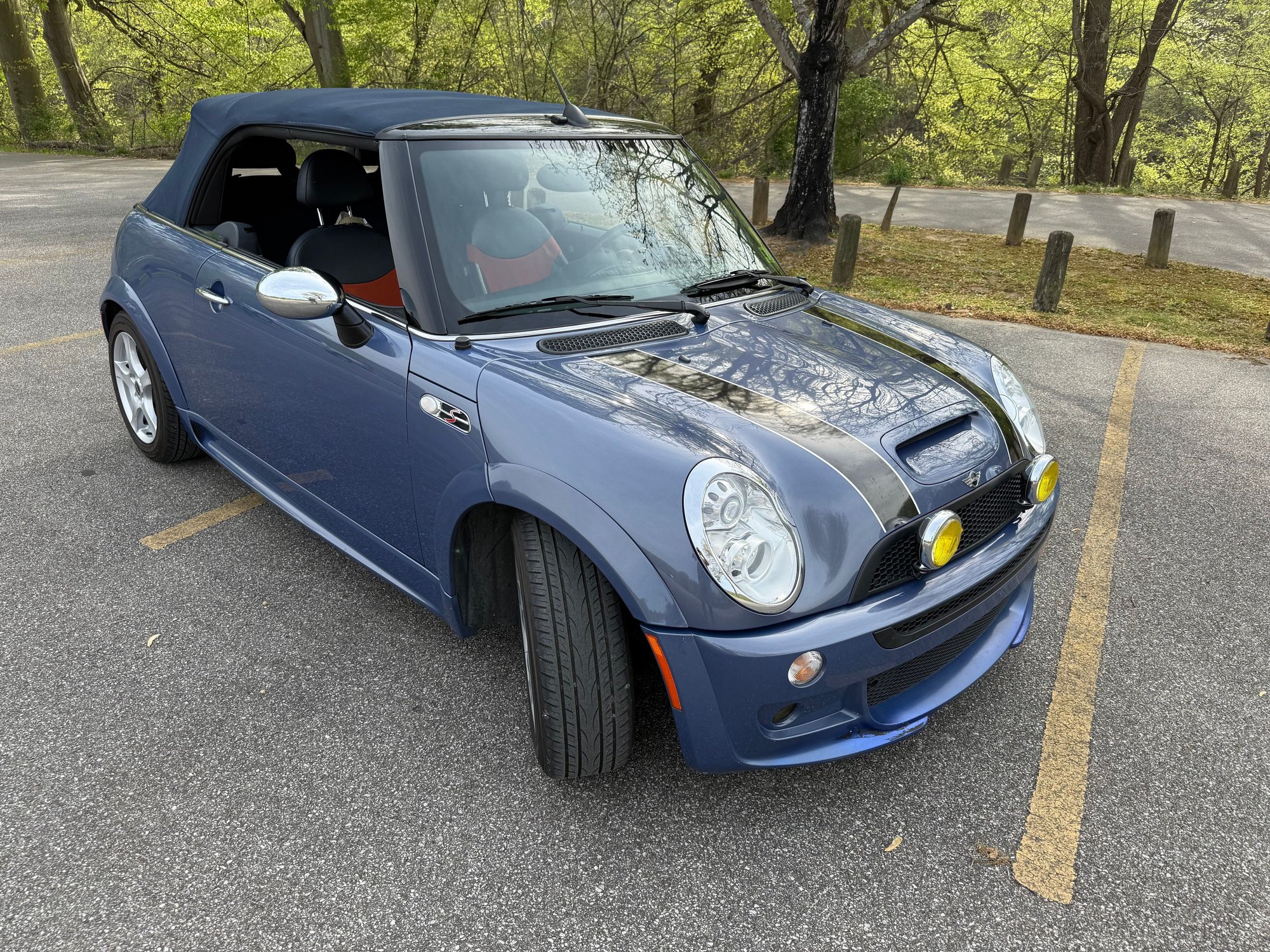 2005 Mini R52: "Mk I" Mini Convertible - 2005 Cooper S Manual Convertible - Used - VIN WMWRH33455TF81954 - 77,000 Miles - 4 cyl - 2WD - Manual - Convertible - Blue - Charleston, WV 25311, United States