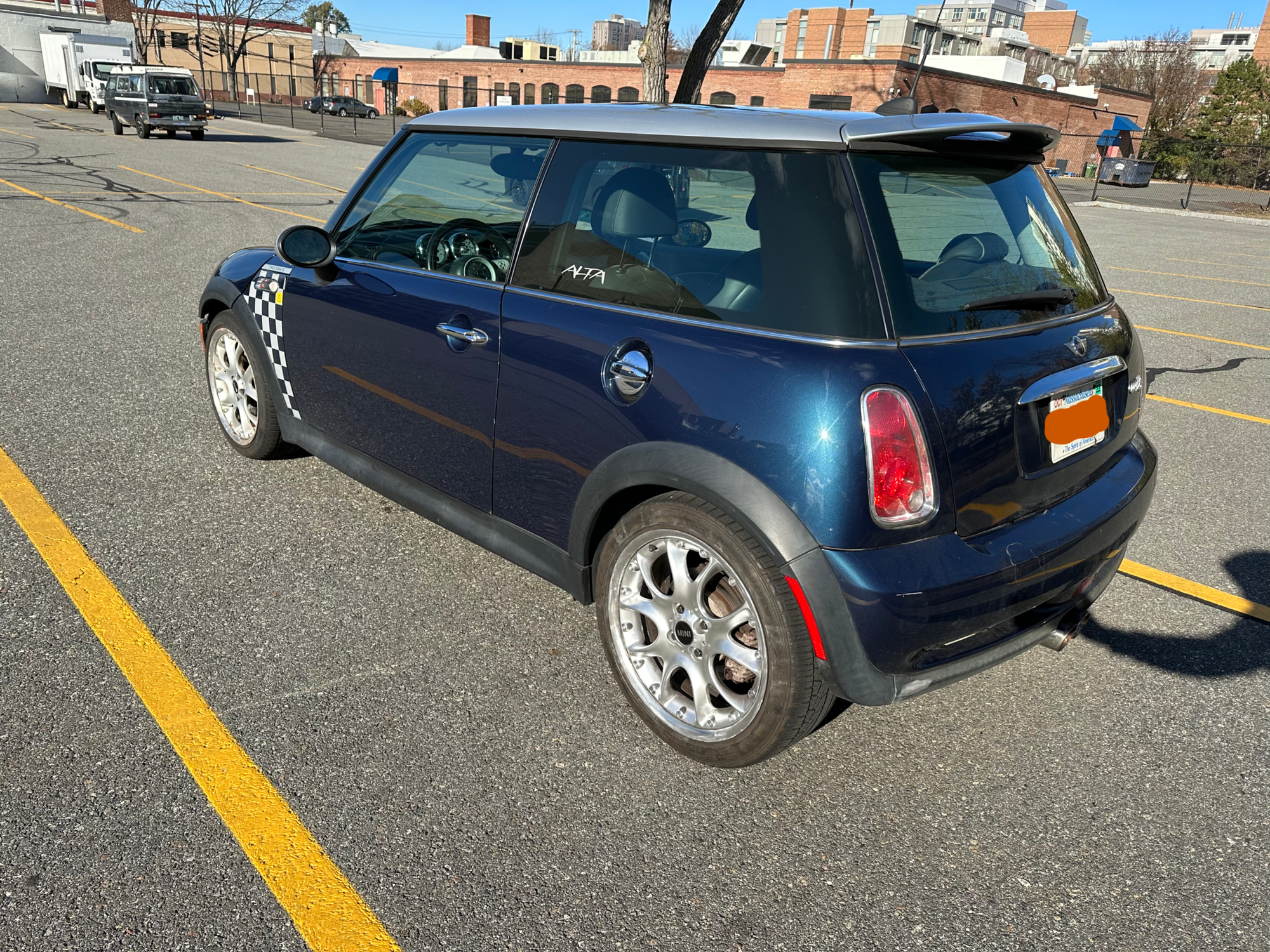 2006 Mini R53: "Mk I" Mini Cooper S - 2006 Mini Cooper S Checkmate Edition with Premium, Chrono Packages, 6-spd & LSD - Used - VIN WMWRE335X6TL17581 - 156,668 Miles - 4 cyl - 2WD - Manual - Hatchback - Blue - Cambridge, MA 02139, United States