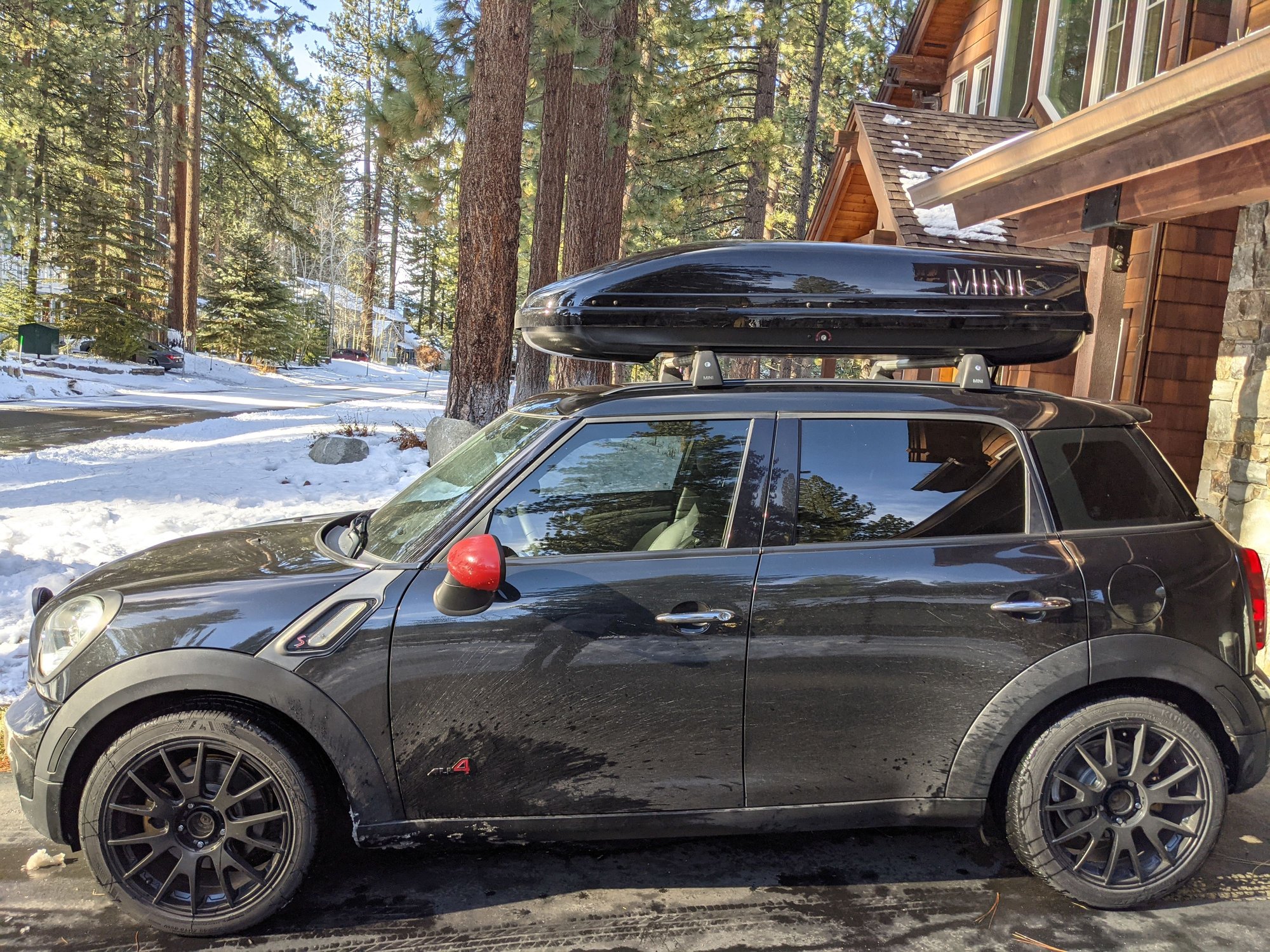 Mini Cooper Roof Box (black) North American Motoring