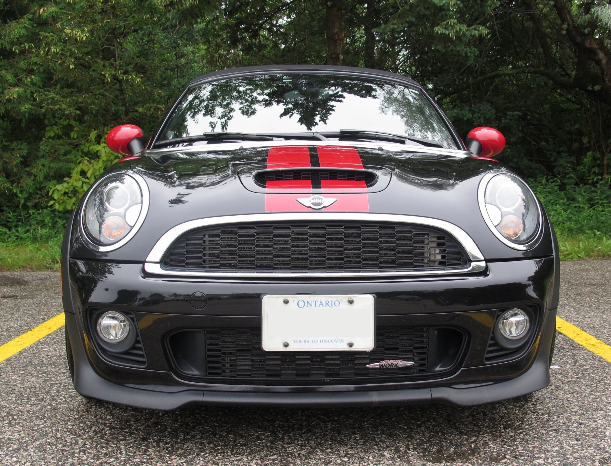 2015 Mini R59: Roadster - JCW Roadster - One Owner - Excellent - Clean Carfax - Used - VIN wmwsy9c51ft432744 - 73,000 Miles - 4 cyl - 2WD - Manual - Convertible - Black - Toronto, ON M6K 3R, Canada