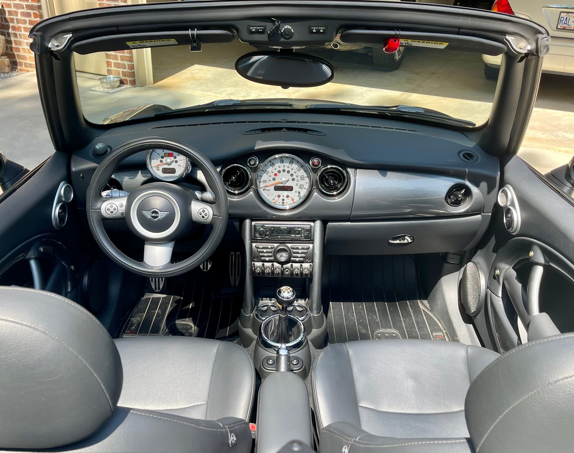 2007 Mini R52: "Mk I" Mini Convertible - 2007 Mini Cooper S - Used - VIN WMWRH33557TJ44951 - 4 cyl - 2WD - Manual - Convertible - Gray - Hickory, NC 28602, United States
