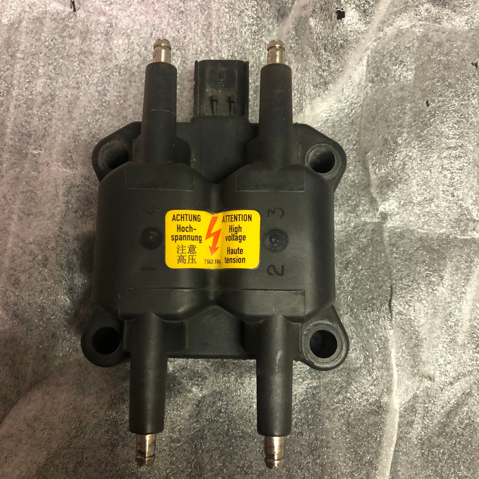 Engine - Electrical - Genuine BMW JCW R50 R52 R53 Cabrio Coupe Ignition Coil OEM 12137510738 - Used - 2002 to 2008 Mini All Models - Austin, TX 78738, United States