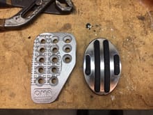 OMP Clutch Pedal vs Mini Cooper Clutch Pedal