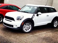 The New 2014 MINI Paceman. I've named him Stig