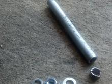 Rear trailing arm bolt