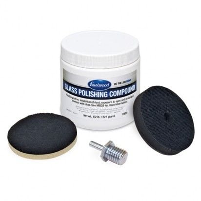 Eastwood Professional Glass Polishing Compound Kit Scratch And Haze Remover