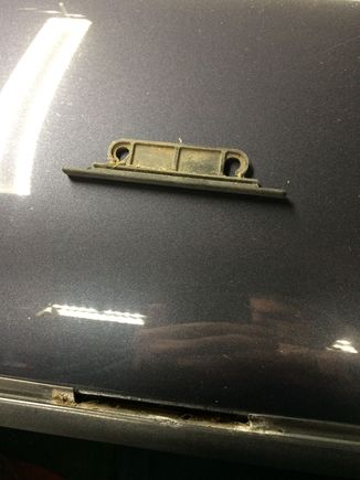 Cap, ribbed side up for installation