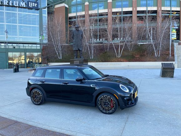 Outside Lambeau Field