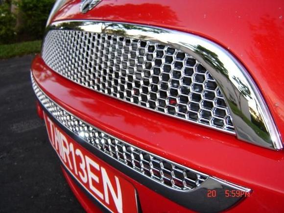 Chrome Grille Close Up web