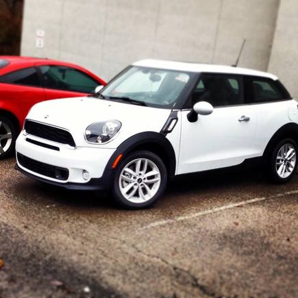 The New 2014 MINI Paceman. I've named him Stig