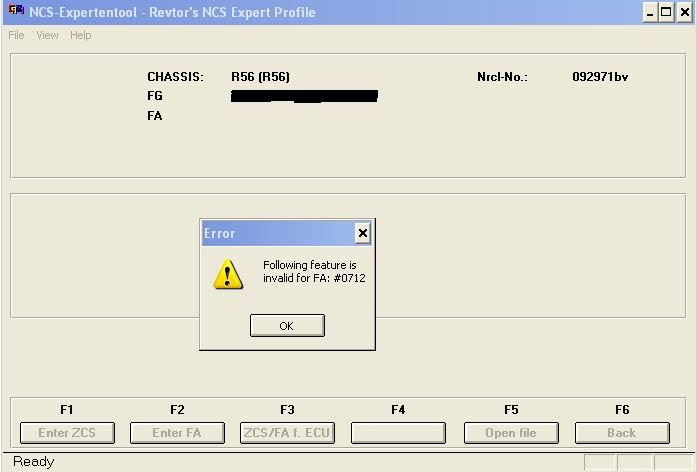 ncs expert default and dummy profile