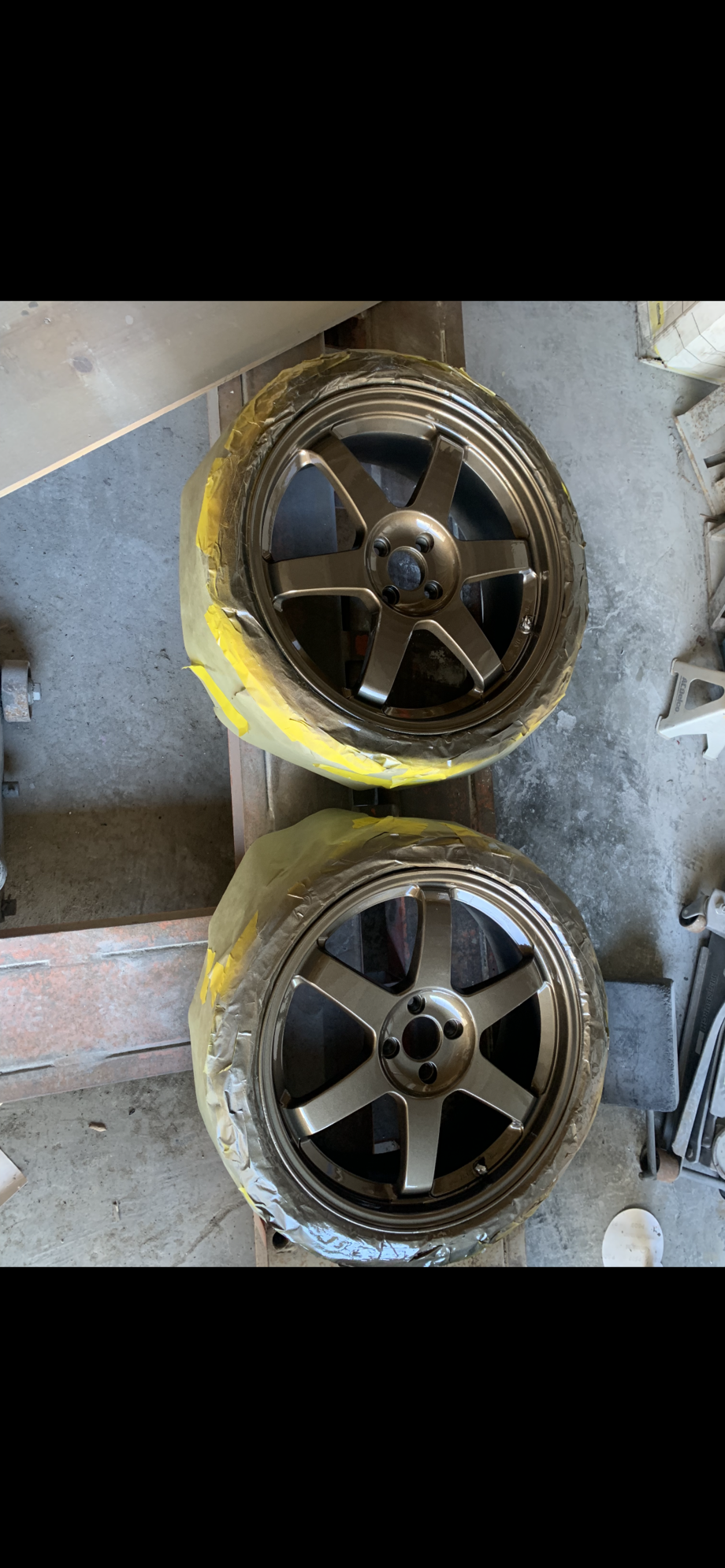 Wheels and Tires/Axles - Volk te37 18x7.5 4x100 215/40:18 Michellen  RARE - Used - 0  All Models - South San Francisco, CA 94080, United States